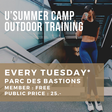 SUMMER CAMP ! Your OUTDOOR training !